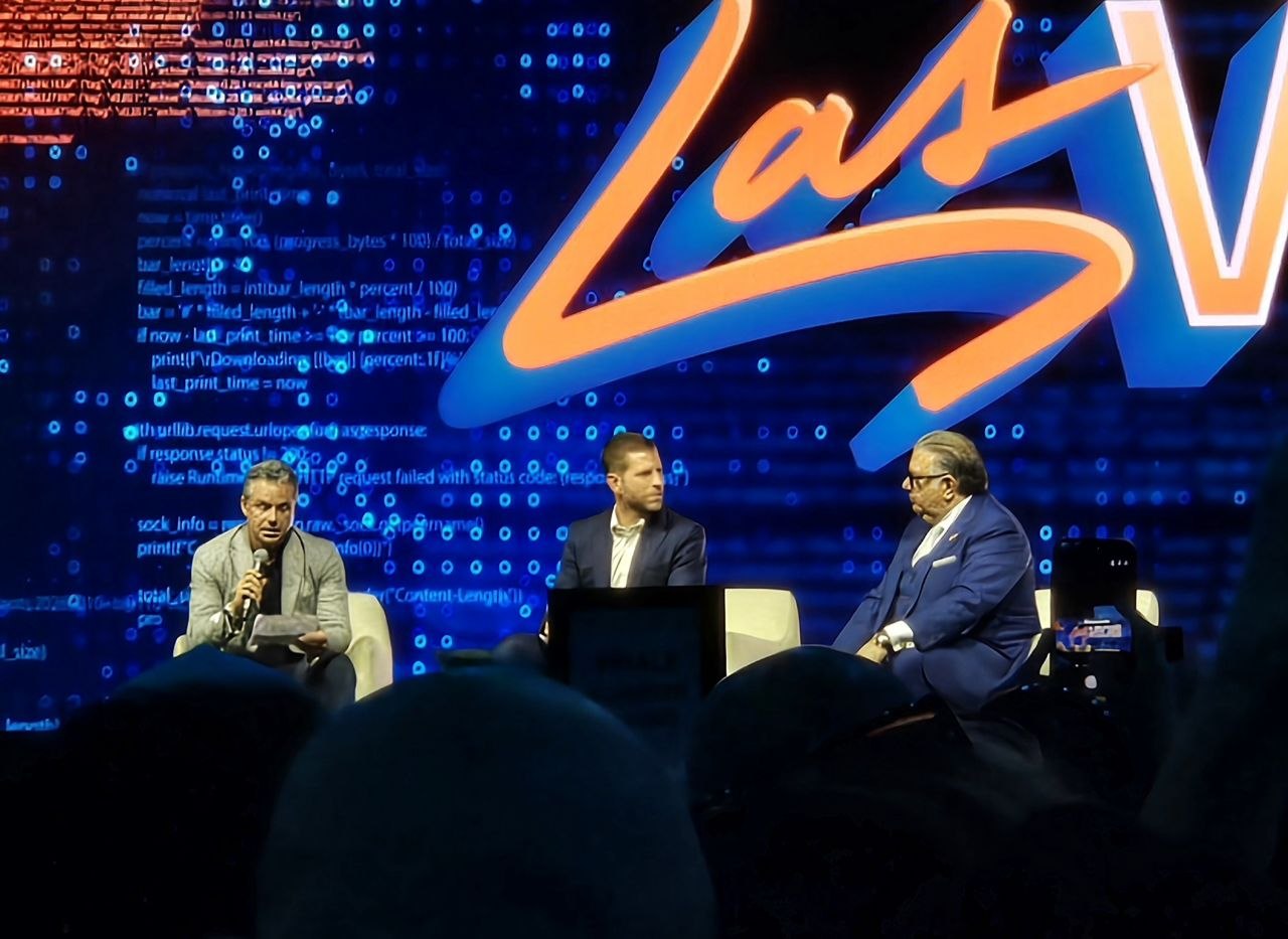 Eric Trump at the 2026 Bitcoin Conference in Las Vegas